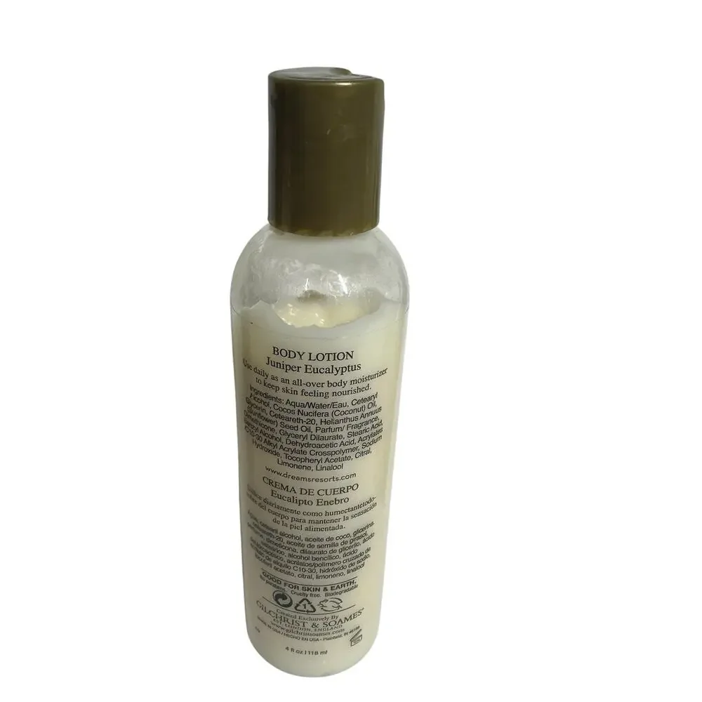 Gilchrist & Soames DREAMS Resorts Spas Lotion Shampoo Conditiioner Shower Gel